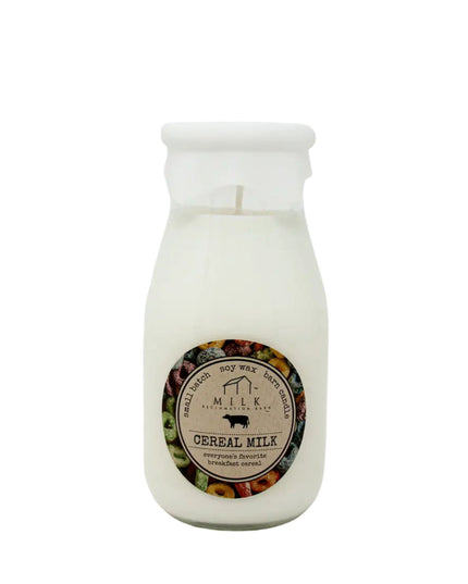 Cereal Milk Milk Bottle Candle