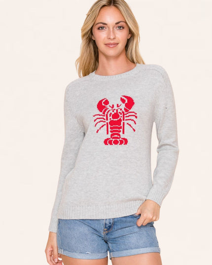 Lobster Crew Neck Sweater