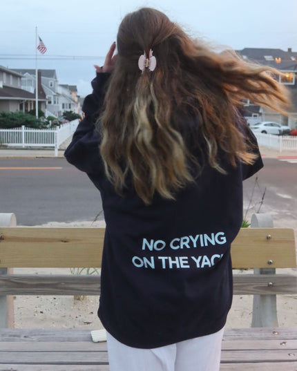 No Crying On The Yacht Hoodie