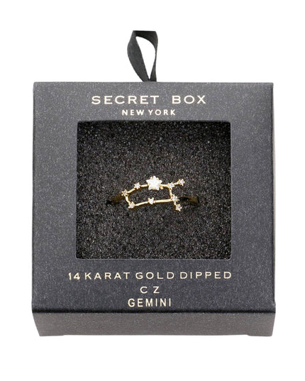 Zodiac Constellation Ring