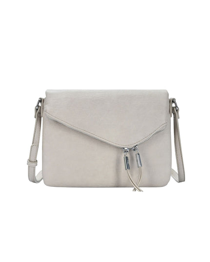 Faux Leather Envelope Crossbody Bag