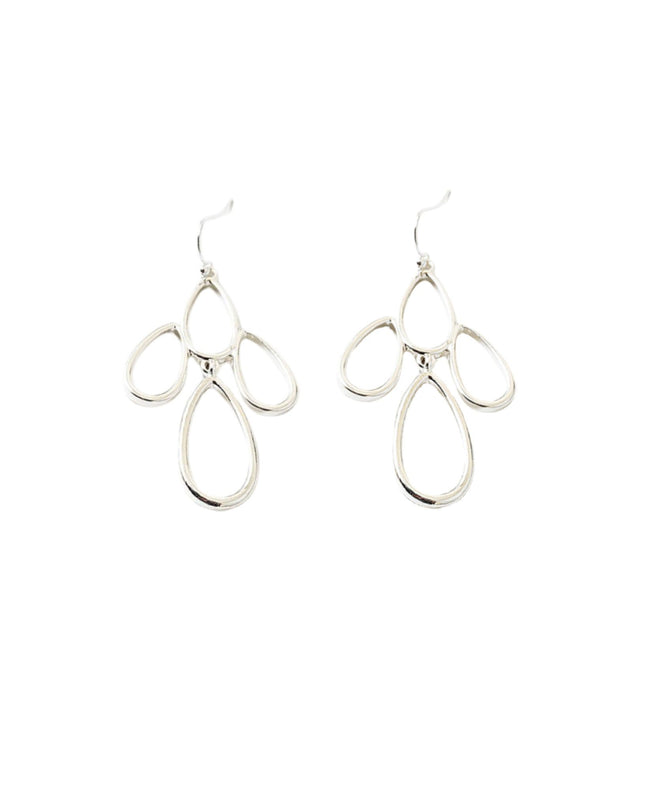 Multi Teardrop Link Earrings