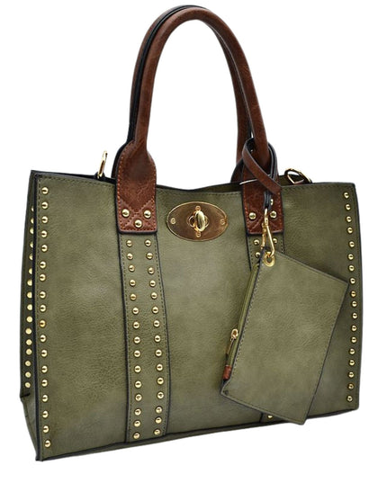 Studded Detail Handbag