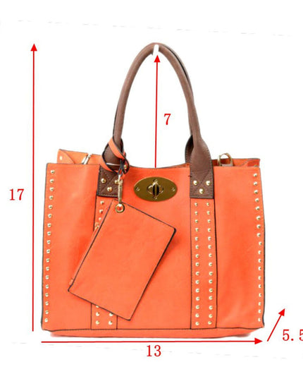 Studded Detail Handbag