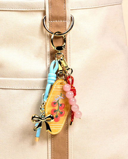 Off The Vine Motel Keychain Bag Charm