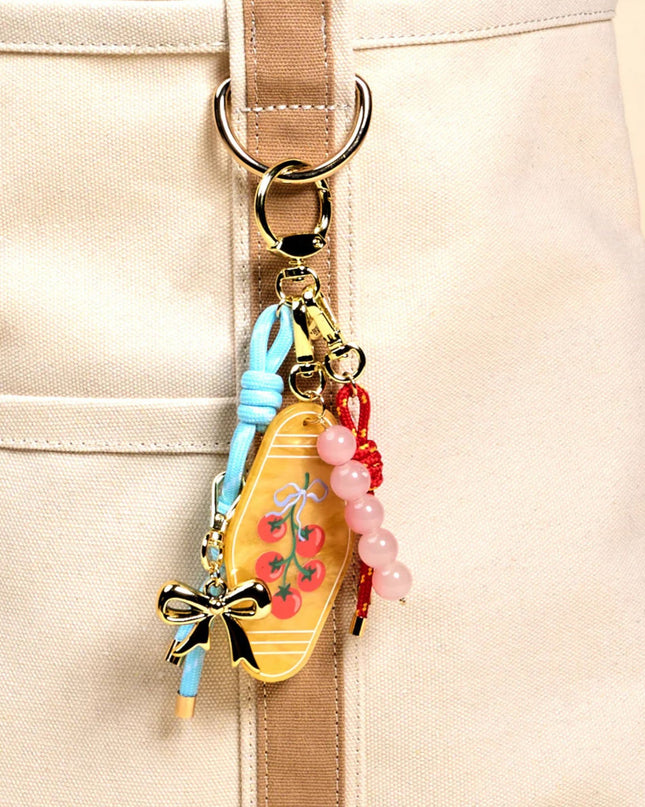 Off The Vine Motel Keychain Bag Charm