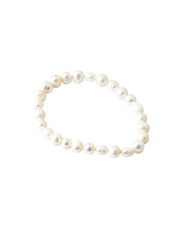 Mixed Pearl Stretch Bracelet