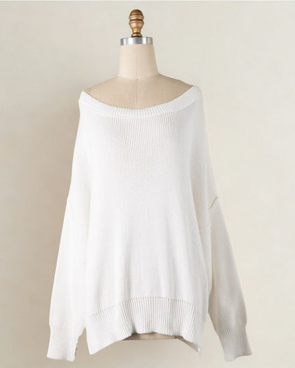 Inside Out Seam Knit Sweater