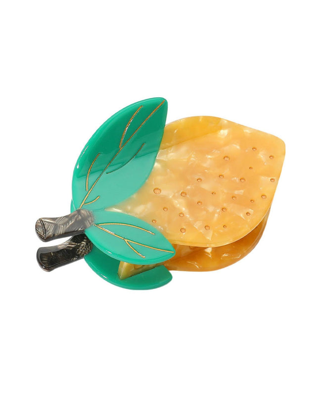 Lemon Hair Claw Clip