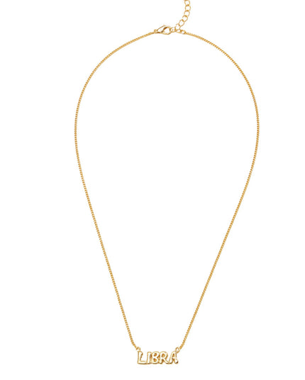 Zodiac Bubble Pendant Necklace