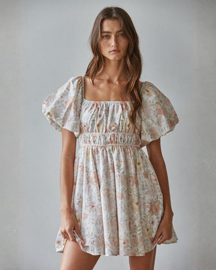 Elise Floral Mini Dress