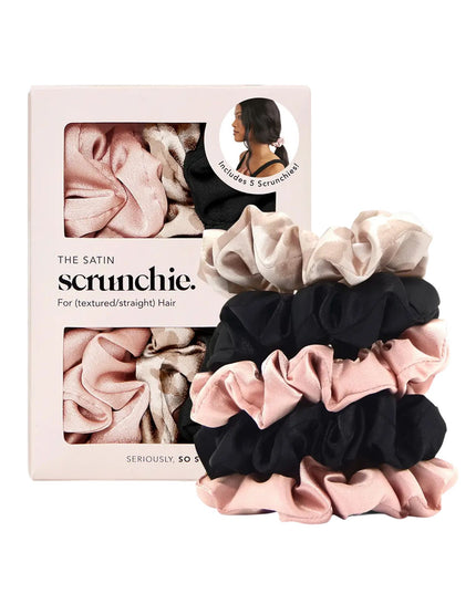 Satin Sleep Scrunchies 5pc