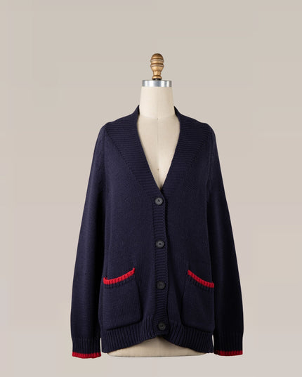 Lobster Button Down Cardigan Sweater