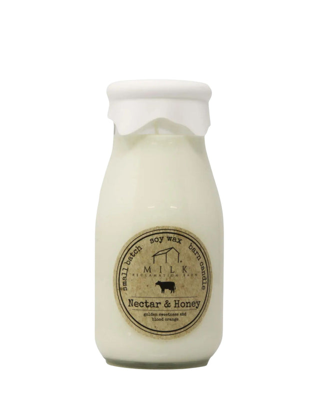 Nectar & Honey Milk Bottle Candle