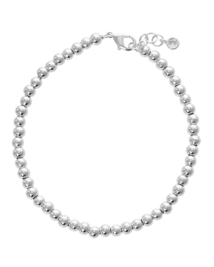 Metal Ball Bead Chain Anklet