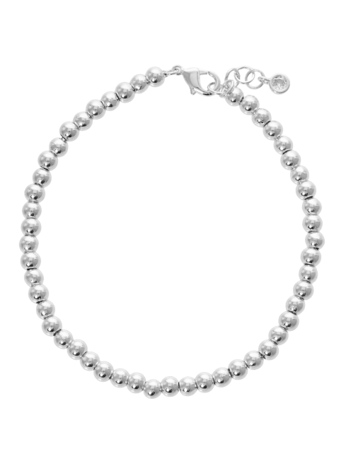 Metal Ball Bead Chain Anklet