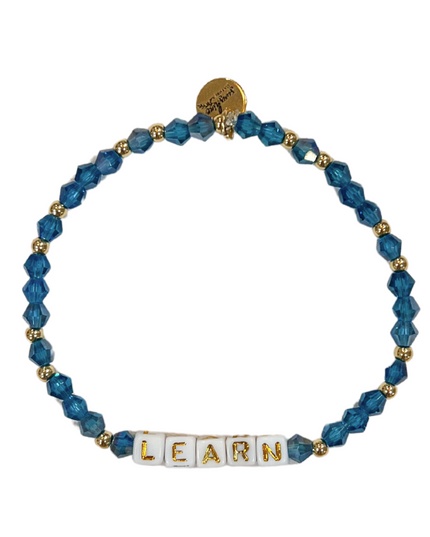 Learn Letter Block Bracelet