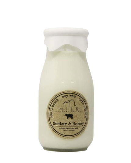Nectar & Honey Milk Bottle Candle