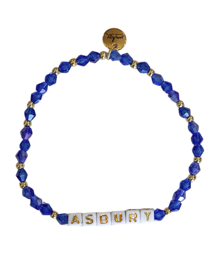 Asbury Letter Block Bracelet