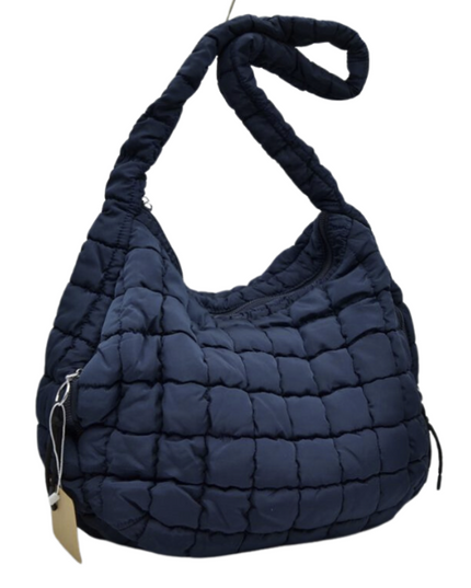 Squared Hardware Detail Single Strap Puffer Tote