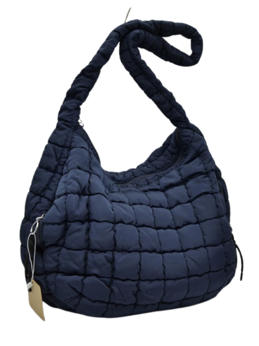 Squared Hardware Detail Single Strap Puffer Tote