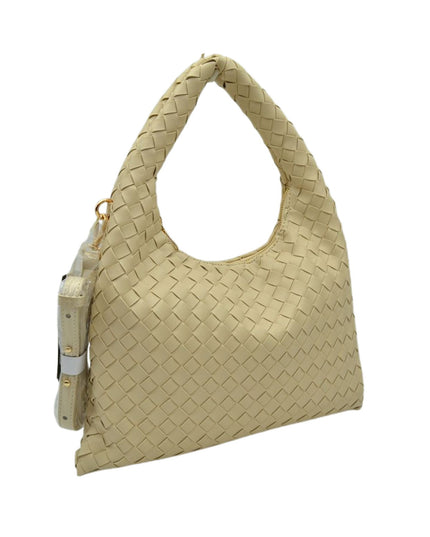 Weave Hobo Shoulder Bag