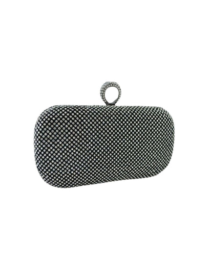 Rhinestone Studded Evening Clutch Bag