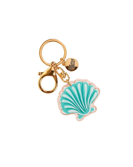 Seashell Acrylic Keychain Bag Charm