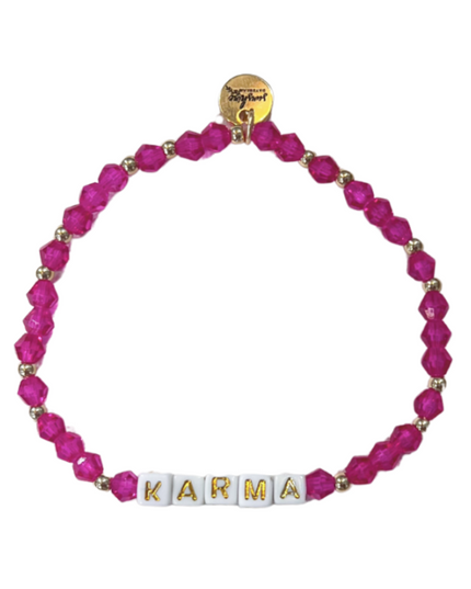 Karma Letter Block Bracelet