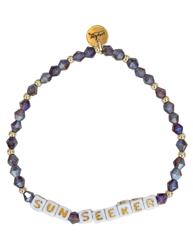 Sun Seeker Letter Block Bracelet