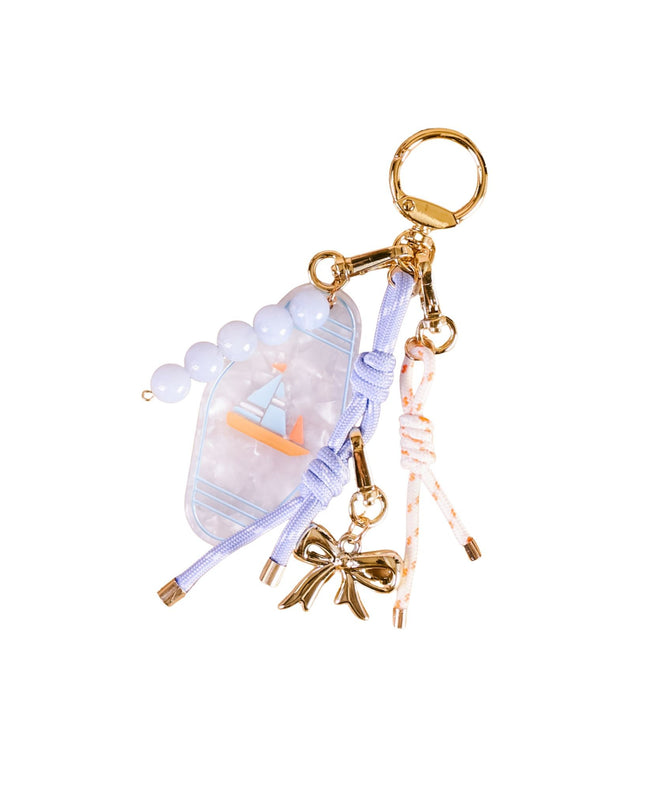 Smooth Sailing Motel Keychain Bag Charm