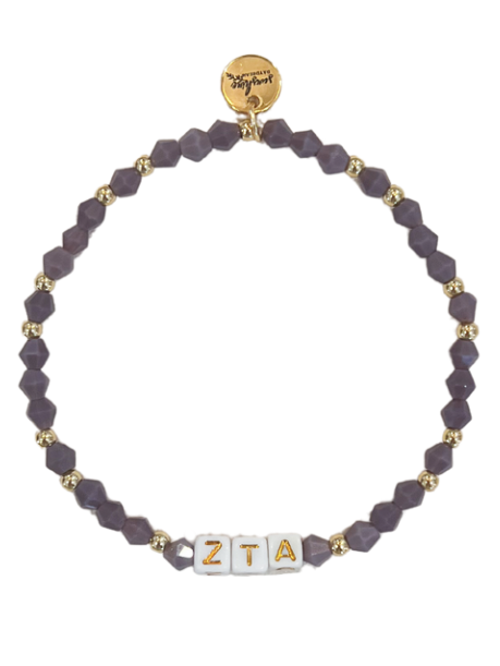 ZTA Sorority Letter Block Bracelet