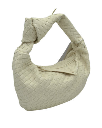 Knot Woven Shoulder Bag