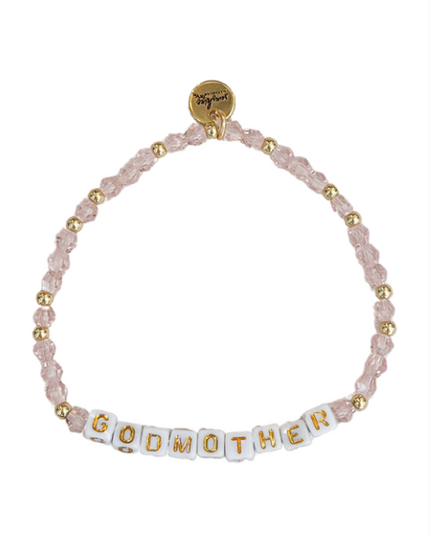 Godmother Letter Block Bracelet
