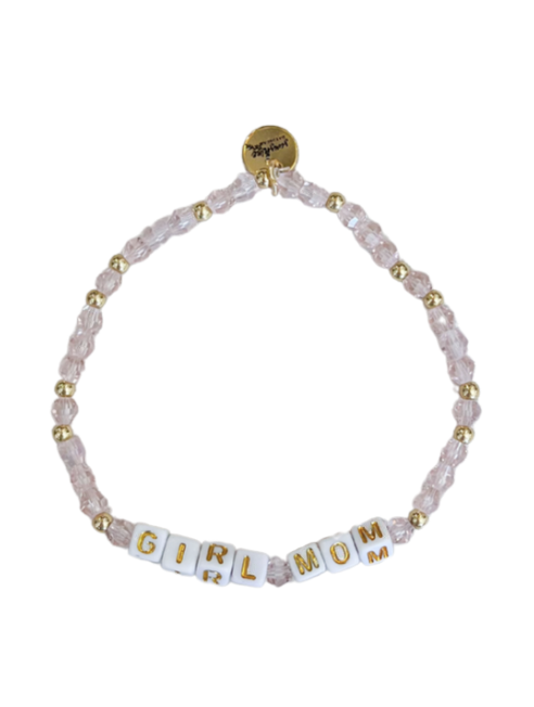 Girl Mom Letter Block Bracelet