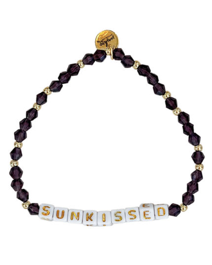 Sunkissed Letter Block Bracelet