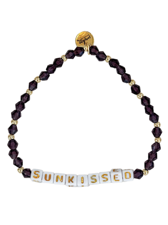 Sunkissed Letter Block Bracelet
