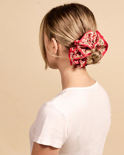 Strawberry Fields Ruffle Up Scrunchie