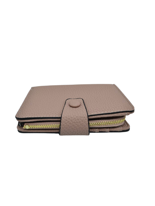 Zip Snap Button Wallet
