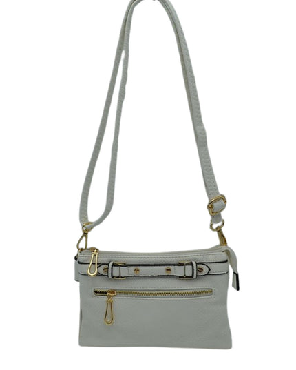 Detailed Medium Vegan Leather Crossbody