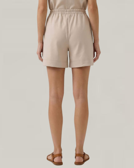 Contrast Stitch Detail Shorts