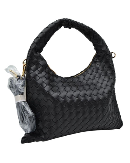 Weave Hobo Shoulder Bag