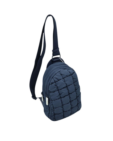 Square Quilted Puffer Sling Bag
