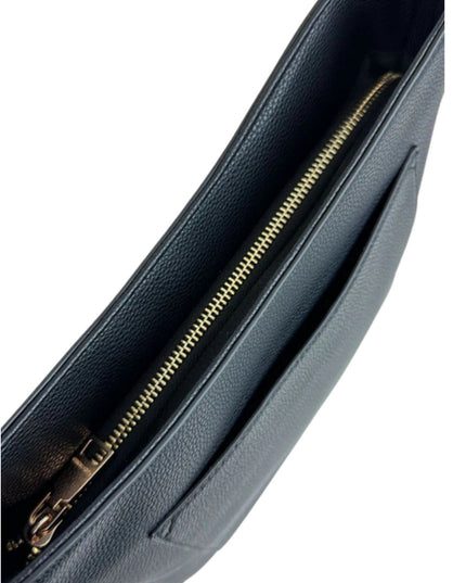 Maxine Vegan Pebble Leather Messenger Bag