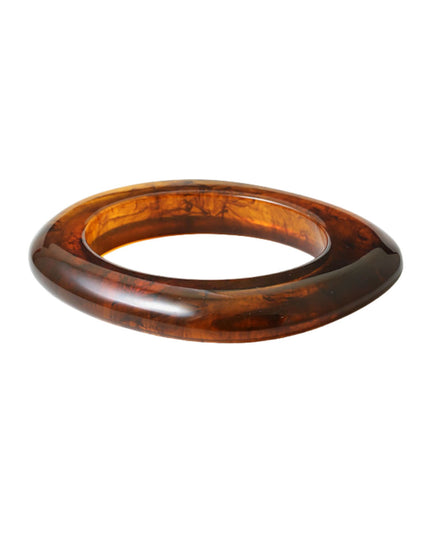 Square Resin Bangle Bracelet