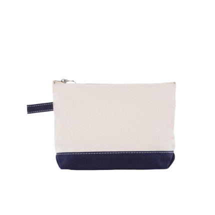 Single Icon Makeup Bag Personalized Canvas Pouch