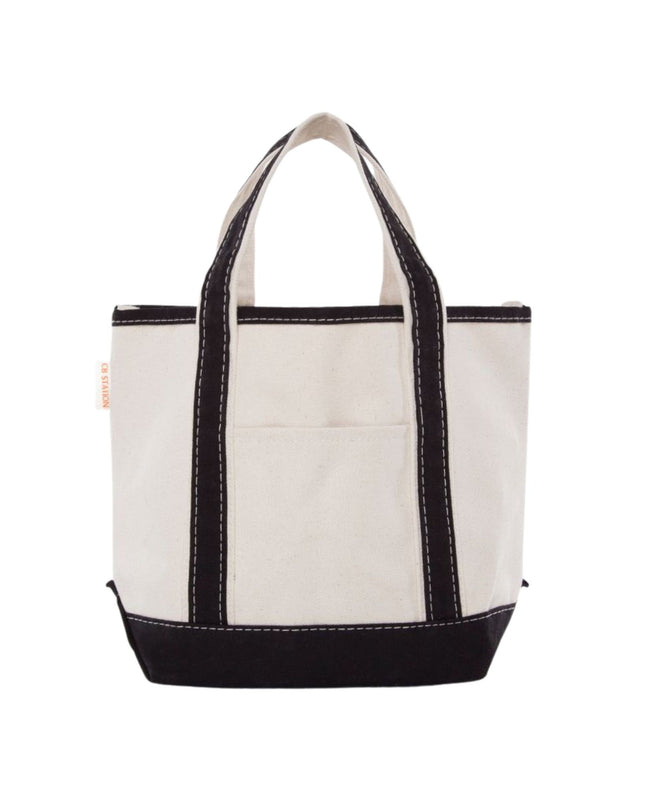 Handy Open Top Small Canvas Tote Bag