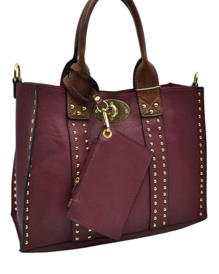 Studded Detail Handbag