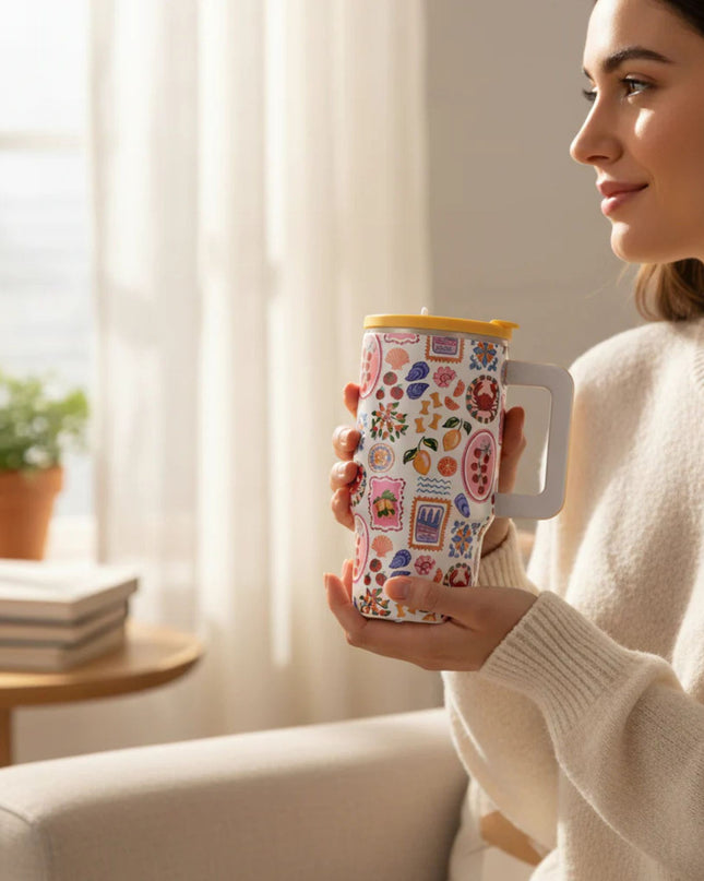 Ciao Bella 20 oz Lifestyle Flip Straw Tumbler