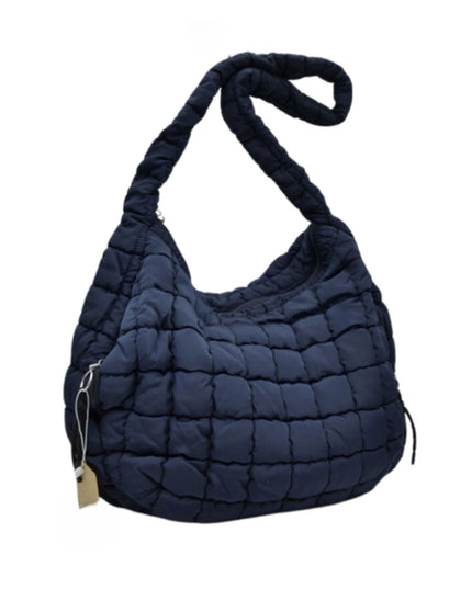 Squared Hardware Detail Single Strap Puffer Tote